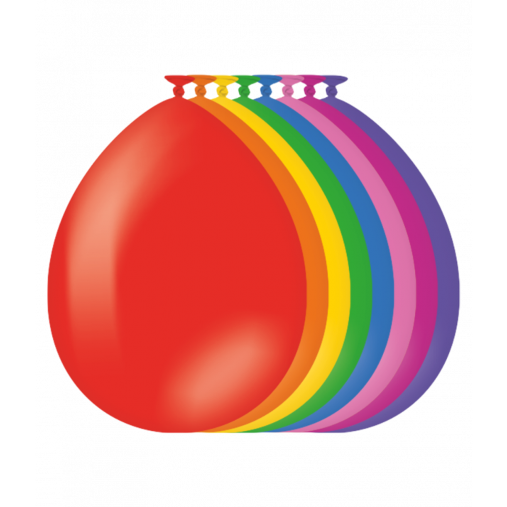 Paper Dreams Ballon assorti kleuren 30cm | 10 stuks Paper Dreams Ballon assorti kleuren 30cm | 10 stuks