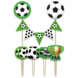 Paper Dreams Décoration de gâteau sur le thème du football, 30 cm | à la pièce