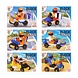 Henbrandt Block Cars Race Car Construction Set | per piece