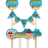 Paper Dreams Pensioen Taart Toppers | per stuk