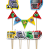 Paper Dreams Trucks Taart Toppers | per stuk