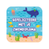 Paper Dreams Swimming Certificate Door Sign 50x50cm | Per Piece Paper Dreams Swimming Certificate Door Sign 50x50cm | Per Piece