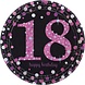 Tuf-Tuf 18 Years Sparkling Pink Table Decoration Package | 34-piece