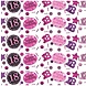 Tuf-Tuf Ensemble de décoration de table rose scintillant pour 18 ans | 34 pièces