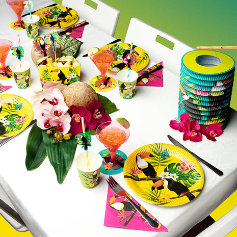 Boland Mugs Toucan d'Hawaï 250 ml | Lot de 6