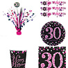 Tuf-Tuf Coffret de décoration de table rose scintillant 30 ans | 34 pièces Tuf-Tuf Coffret de décoration de table rose scintillant 30 ans | 34 pièces