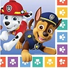 Amscan Paw Patrol Servietten 33x33cm | 16 Stück
