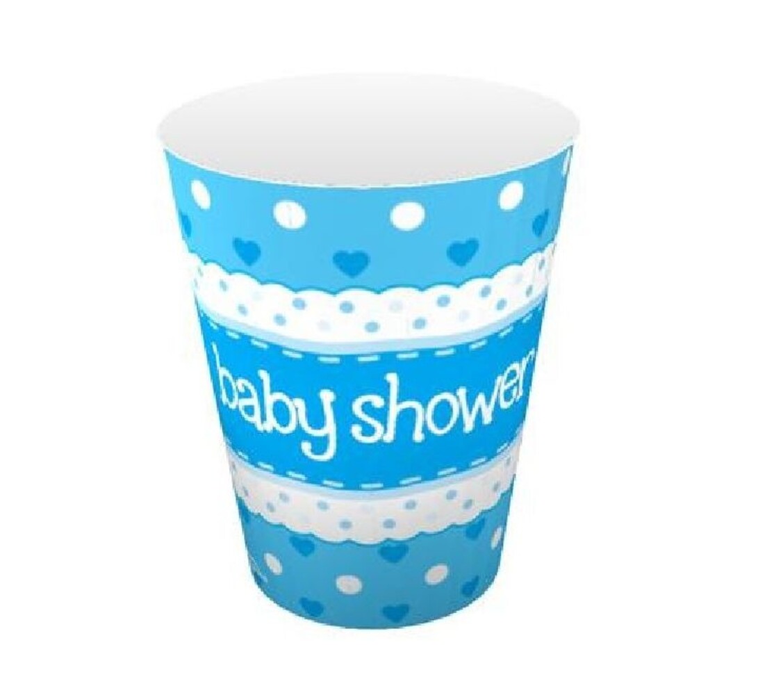 Oaktree Gobelets pour baby shower 266 ml | 8 pièces