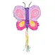 Boland Butterfly 3D Pull Pinata 43x48x10cm | per piece