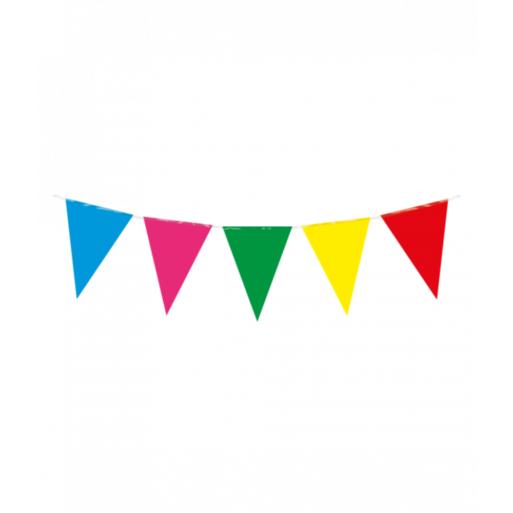 Paper Dreams Multi-Color Flag Garland | 10 meters Paper Dreams Multi-Color Flag Garland | 10 meters