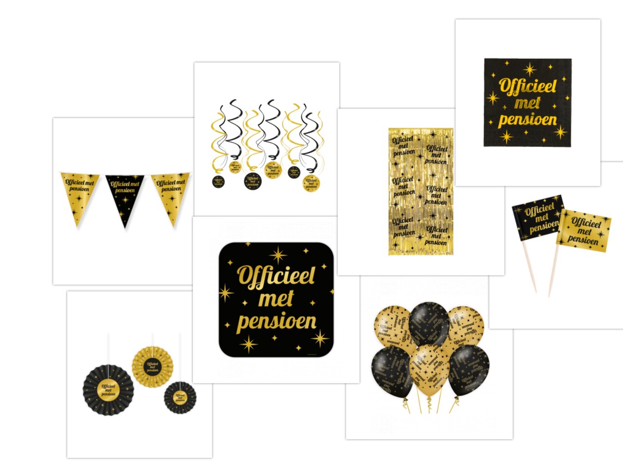 Tuf-Tuf Classy Officieel Met Pensioen Versiering Pakket XL Tuf-Tuf Classy Officieel Met Pensioen Versiering Pakket XL