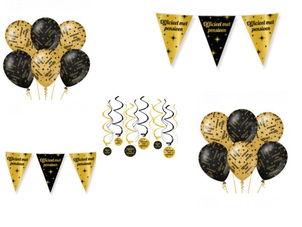 Paper Dreams Elegantes offizielles Ruhestandsdekorationspaket L