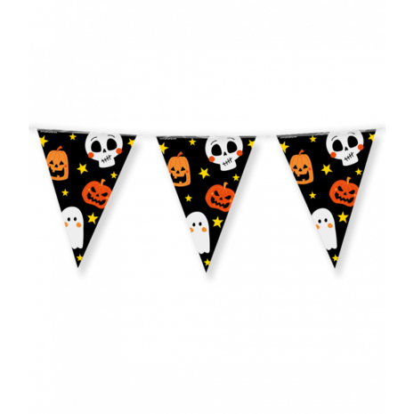 Paper Dreams Halloween-Flaggengirlande, 10 Meter | pro Stück Paper Dreams Halloween-Flaggengirlande, 10 Meter | pro Stück