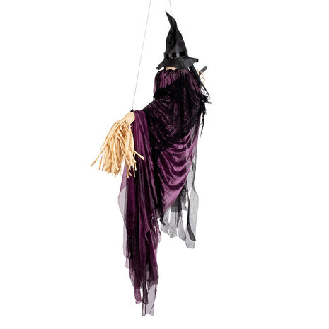 Boland Fliegende Hexe als Dekoration | 65 cm
