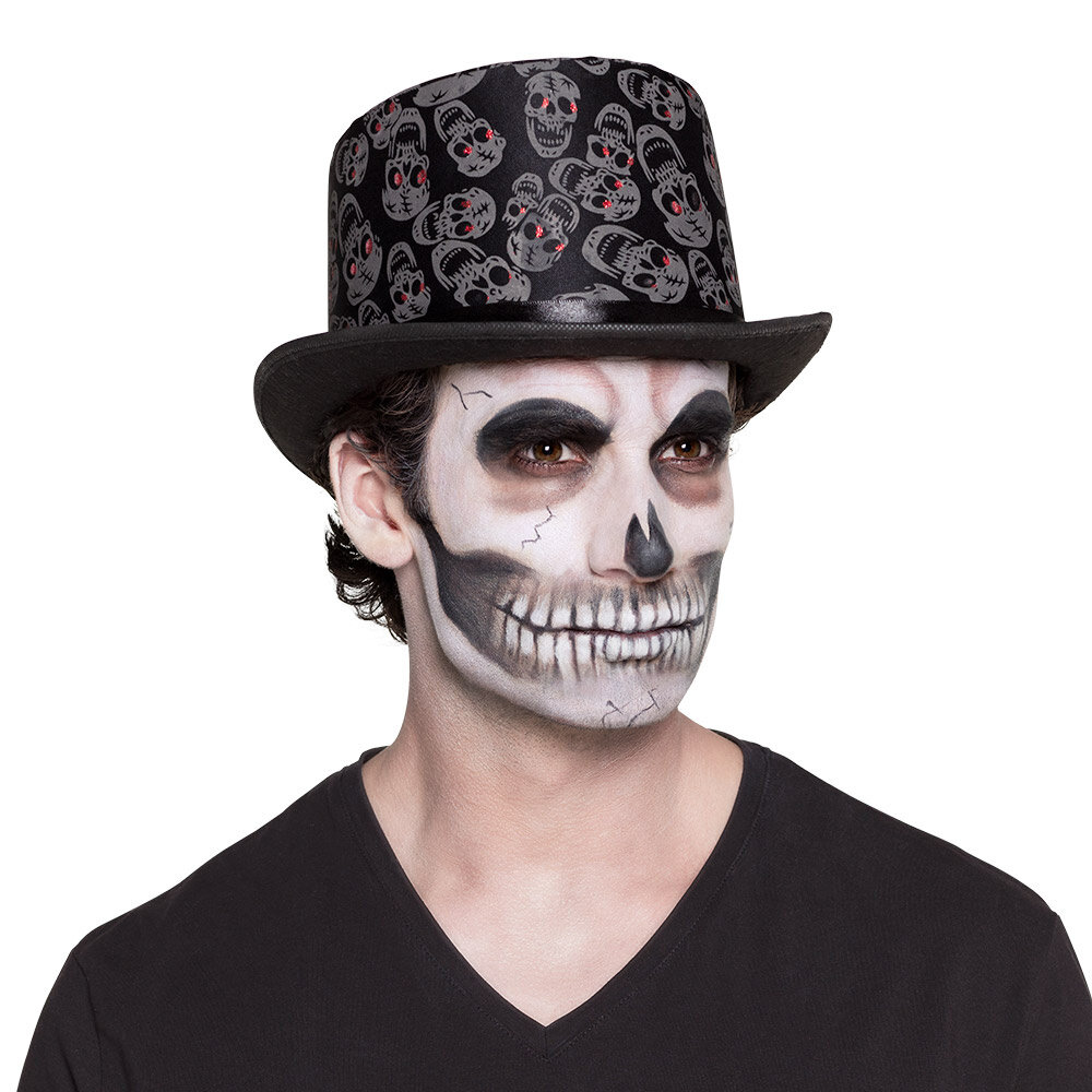 Boland Chapeau Crânes Clignotent Halloween