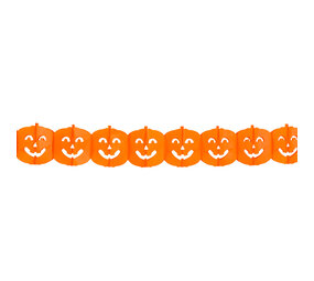Boland Halloween-Kürbisgirlande, 4 Meter | pro Stück Boland Halloween-Kürbisgirlande, 4 Meter | pro Stück