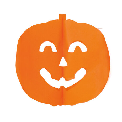 Boland Halloween Pompoen Slinger 4mtr | per stuk Boland Halloween Pompoen Slinger 4mtr | per stuk
