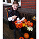 Boland Halloween-Kürbis-Süßigkeiteneimer | 14 x 18 cm Boland Halloween-Kürbis-Süßigkeiteneimer | 14 x 18 cm