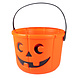 Boland Halloween-Kürbis-Süßigkeiteneimer | 14 x 18 cm Boland Halloween-Kürbis-Süßigkeiteneimer | 14 x 18 cm