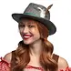 Boland Oktoberfest Tyrolean Hat Grey | per piece