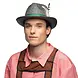 Boland Chapeau tyrolien gris Oktoberfest | à l'unité