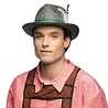 Boland Oktoberfest Tiroler Hoed Grijs | per stuk