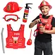 Boland Fireman Accessory Set | 6-piece Boland Fireman Accessory Set | 6-piece