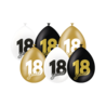 Paper Dreams Ballonnen 18 jaar Celebration! 30cm | 6 stuks
