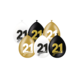 Paper Dreams Ballons pour fêter un 21e anniversaire ! 30 cm | 6 pièces