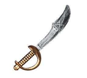 Boland Fausse épée de pirate 37 cm | à l'unité