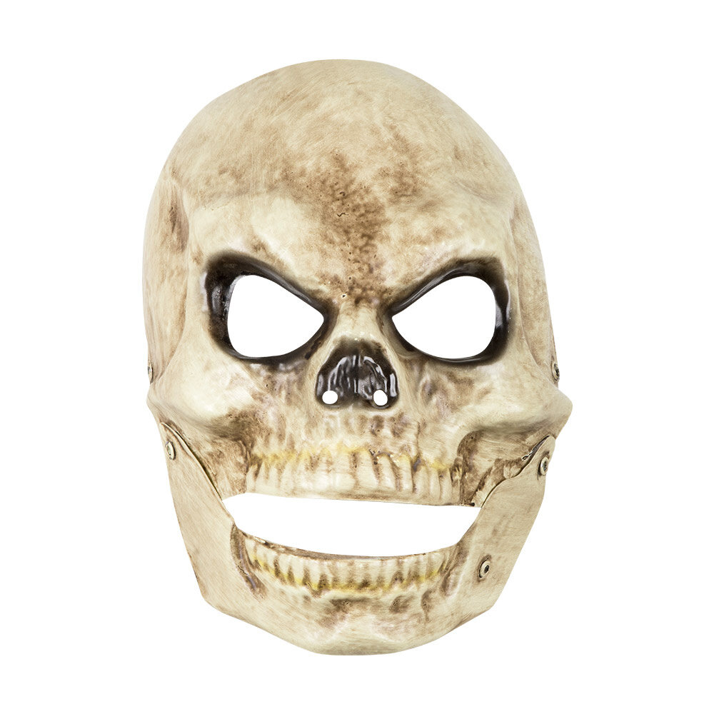 Boland Totenkopfmaske mit beweglichem Kiefer Boland Totenkopfmaske mit beweglichem Kiefer