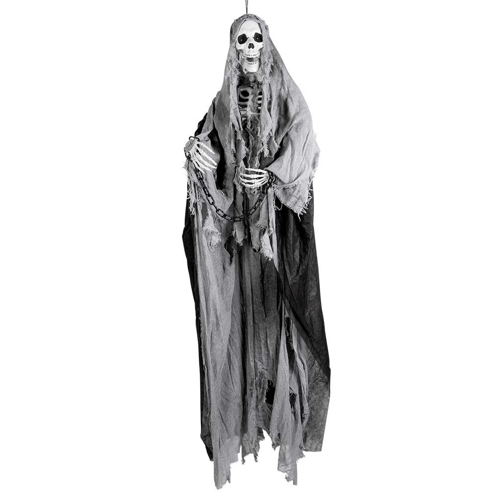 Boland Halloween-Sensenmann-Skelett-Dekoration | 180 cm