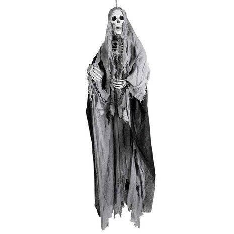 Boland Décoration squelette de la Faucheuse pour Halloween | 180 cm