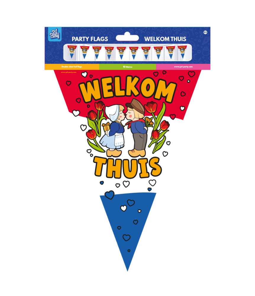 Paper Dreams Welkom Thuis Slinger 10mtr | per stuk Paper Dreams Welkom Thuis Slinger 10mtr | per stuk