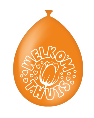 Paper Dreams Welkom Thuis Ballonnen 30cm | 8 stuks Paper Dreams Welkom Thuis Ballonnen 30cm | 8 stuks