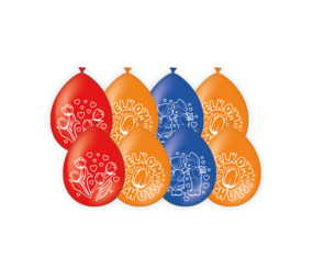 Paper Dreams Welkom Thuis Ballonnen 30cm | 8 stuks Paper Dreams Welkom Thuis Ballonnen 30cm | 8 stuks