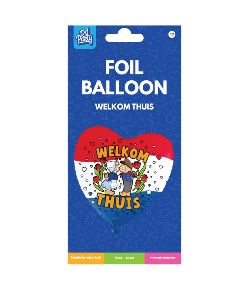 Paper Dreams Welcome Home Helium Balloon 45cm | Supplied deflated