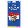 Paper Dreams Welkom Thuis Heliumballon 45cm | Leeg geleverd