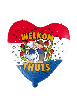Paper Dreams Willkommen zu Hause – Heliumballon 45 cm | Lieferung unaufgeblasen