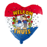 Paper Dreams Willkommen zu Hause – Heliumballon 45 cm | Lieferung unaufgeblasen