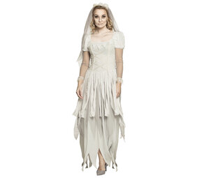 Boland Costume de mariée fantôme pour Halloween
