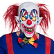 Boland Gruselige Clownmaske aus Latex für Halloween