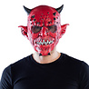 Boland Gruselige Teufelsmaske aus Latex für Halloween