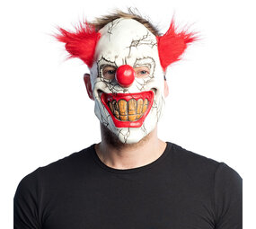 Boland Masker Wicked Clown Halloween Latex Boland Masker Wicked Clown Halloween Latex