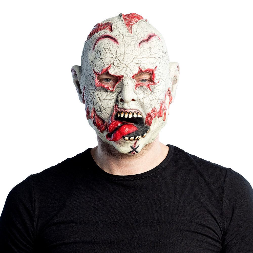 Boland Masker Undead Halloween Latex Boland Masker Undead Halloween Latex