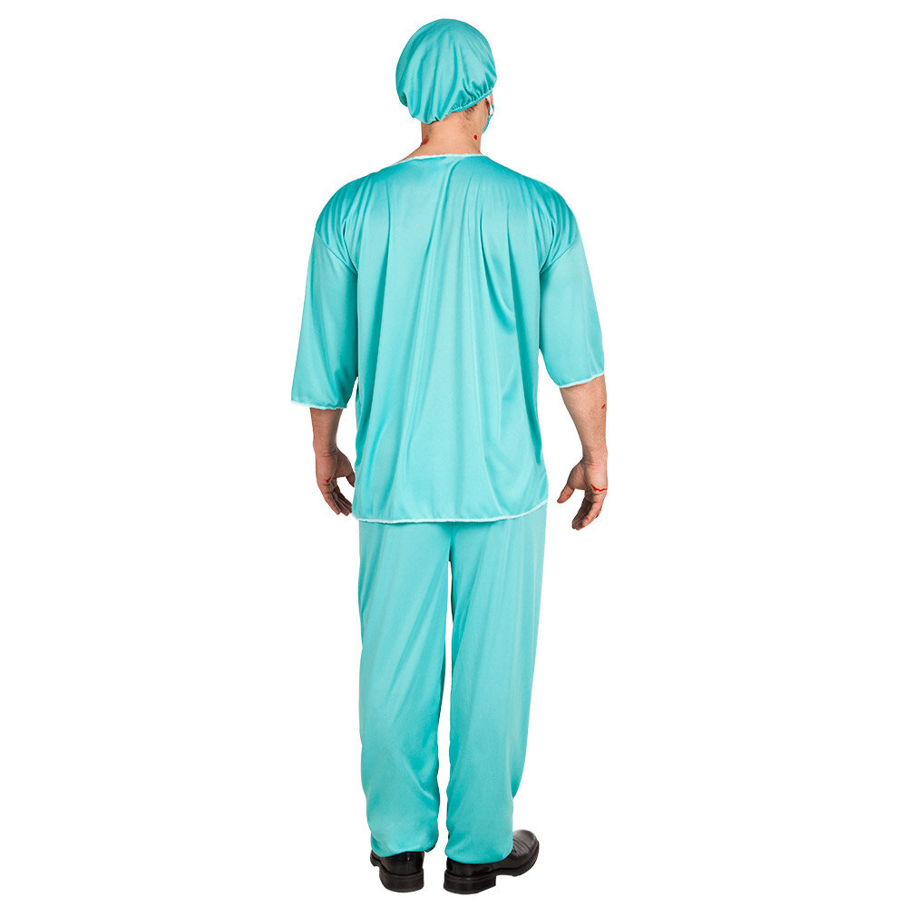 Boland Bloody Surgeon Costume Halloween | Size M/L -50/52 Boland Bloody Surgeon Costume Halloween | Size M/L -50/52