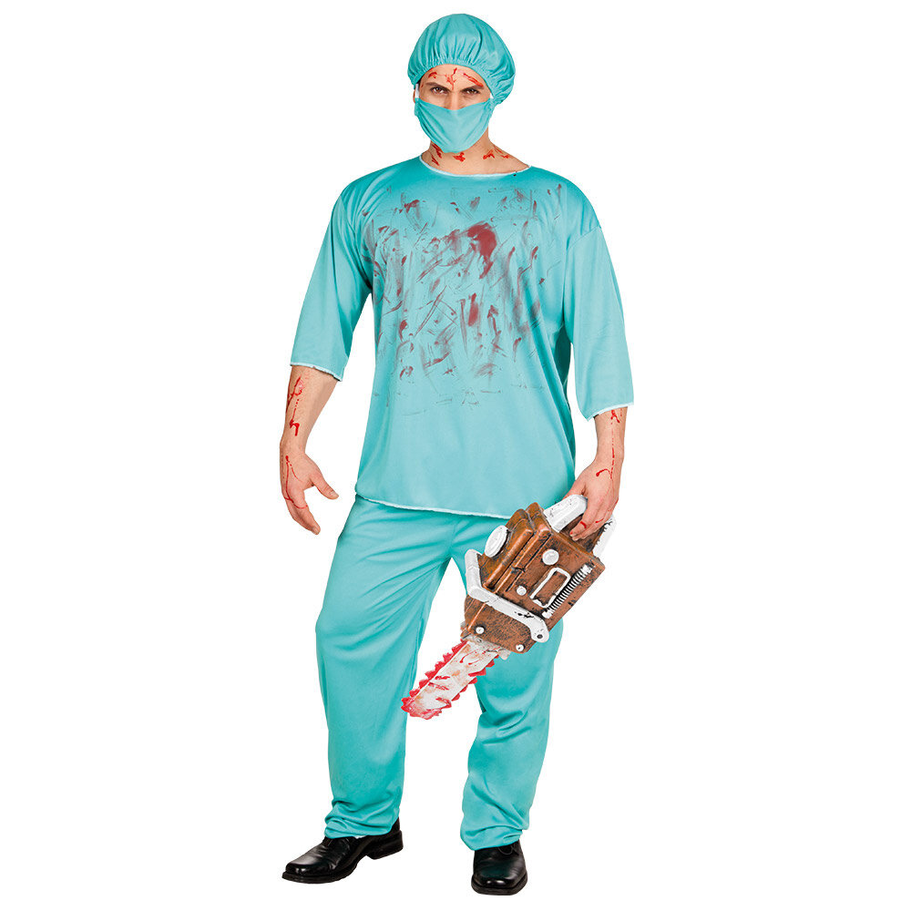 Boland Bloody Surgeon Costume Halloween | Size M/L -50/52 Boland Bloody Surgeon Costume Halloween | Size M/L -50/52