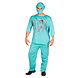 Boland Bloody Surgeon Costume Halloween | Size M/L -50/52 Boland Bloody Surgeon Costume Halloween | Size M/L -50/52