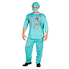 Boland Blutiges Chirurgenkostüm für Halloween | Größe M/L -50/52