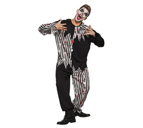 Boland Blutiges Clown-Kostüm für Halloween Boland Blutiges Clown-Kostüm für Halloween